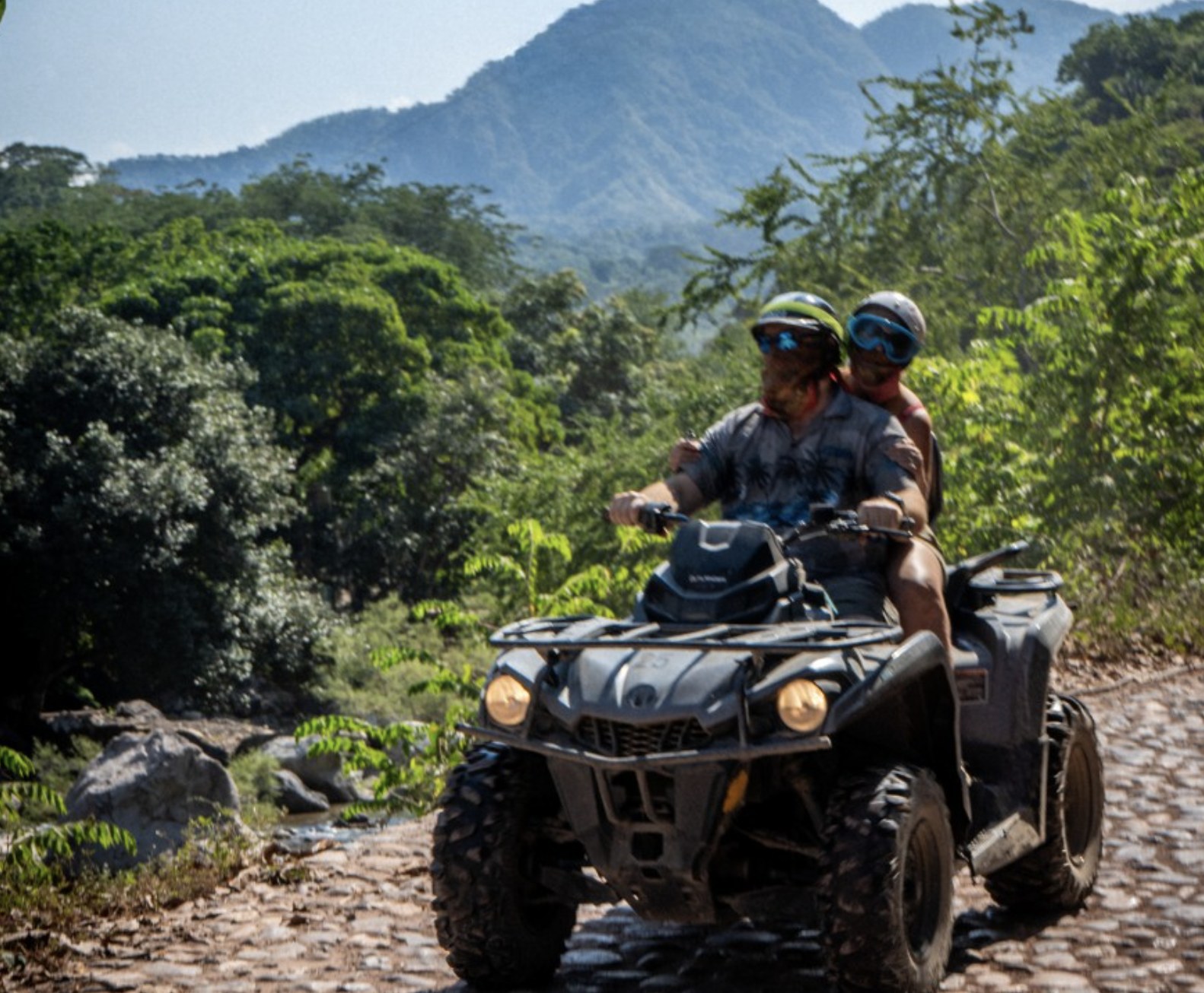 Double ATV - two riders